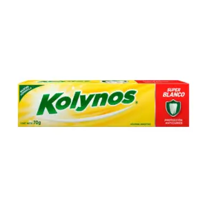 Crema Dental KOLYNOS Super Blanco 70 Gramos