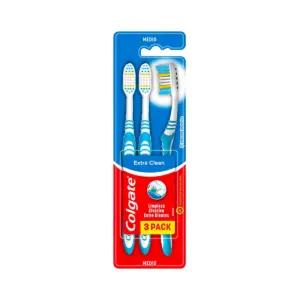 Cepillo Dental COLGATE Ex.Clean Medio 3 Un