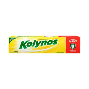 Crema Dental KOLYNOS Super Blanco 180 Gramos
