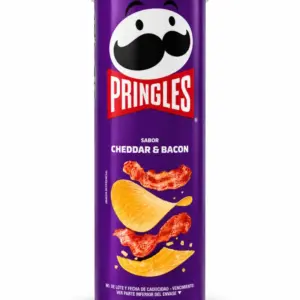 Papas PRINGLES Chedar&Bac 105 Gramos