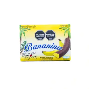 Bocadito FELFORT Bananina 15 Gramos
