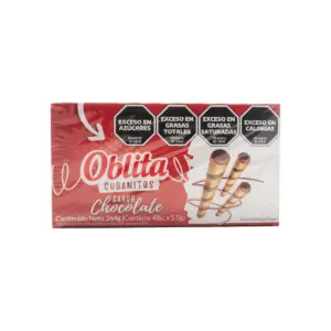Cubanitos OBLITA Chocolate 48 Un