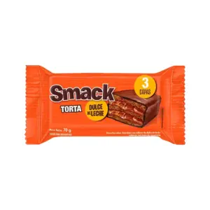 Torta SMACK 3Capas Rell.DDL 70 Gramos
