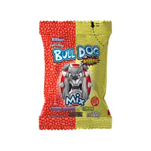 Pastillas BULL DOG Acidas Tutti-Lim. 30 Gramos