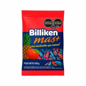 Caramelos BILLIKEN Mast. Frutal 600 Gramos