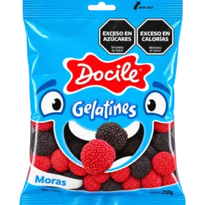 Gelatines DOCILE Moras 250 Gramos