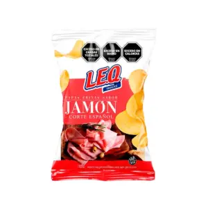 Papas Fritas LE.Q Espanolas Jamon S. 65 Gramos