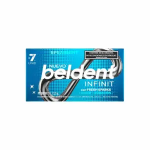 Chiclets BELDENT Inf.(15x7u) Spearmint 13.3 Gramos