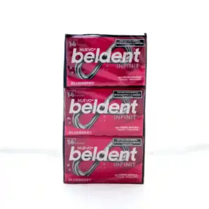 Chiclets BELDENT Inf.(12x14u) Blueberry 26.5 Gramos