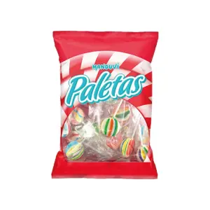 Chup.MANDUVI Paleta Multic. Med. 10 Un