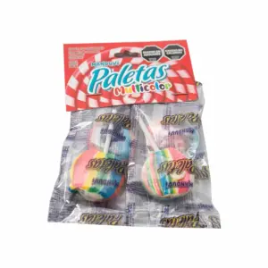 Chup.MANDUVI Paleta Multic. Tiras Ch. 20 Un