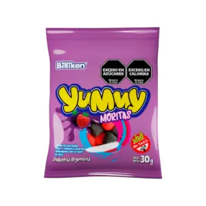 Pastillas YUMMY Goma Moritas 30 Gramos