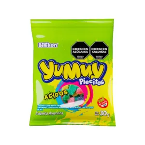 Pastillas YUMMY Goma Piecito Ac 30 Gramos