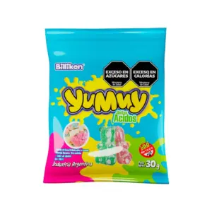 Pastillas YUMMY Goma Osito Acid 30 Gramos
